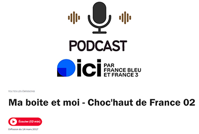 Podcast Ma boite et moi - Choc'haut de France 02 par Vincent Schneider sur France Bleu Picardie